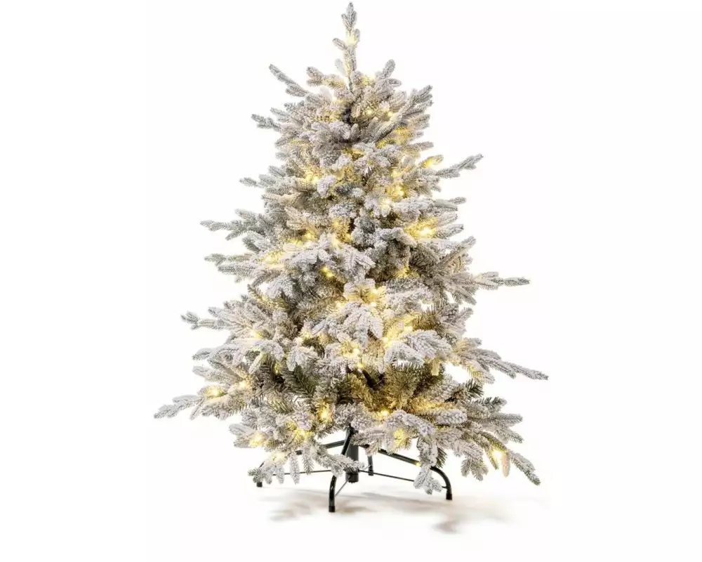 STT Weihnachtsbaum LED Snowed Tree 120 cm Warmweiss