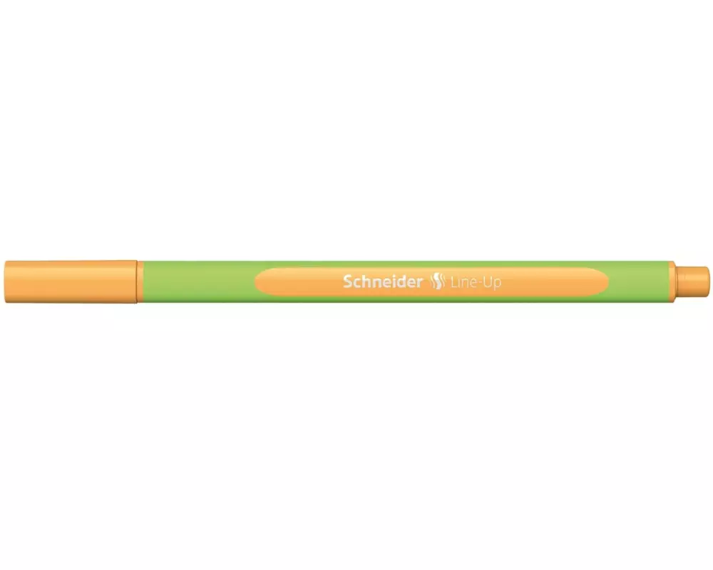Schneider Fineliner Line-Up 0.4 mm, Neonorange, 10 Stück