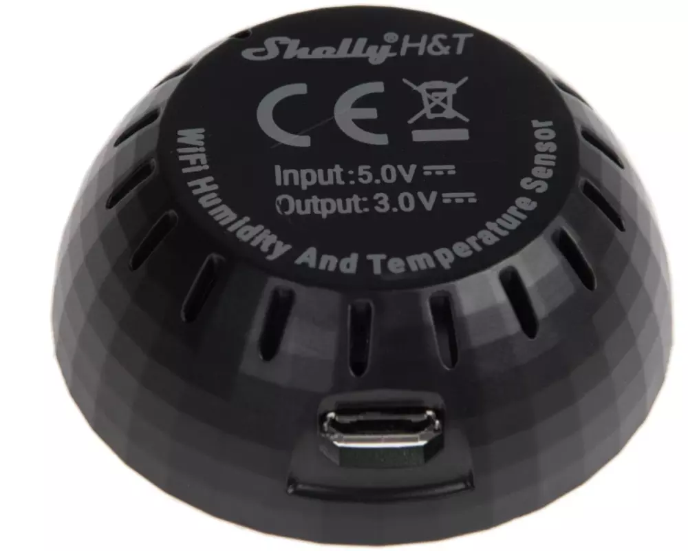 Shelly Netzteil USB power supply für Shelly H&T schwarz