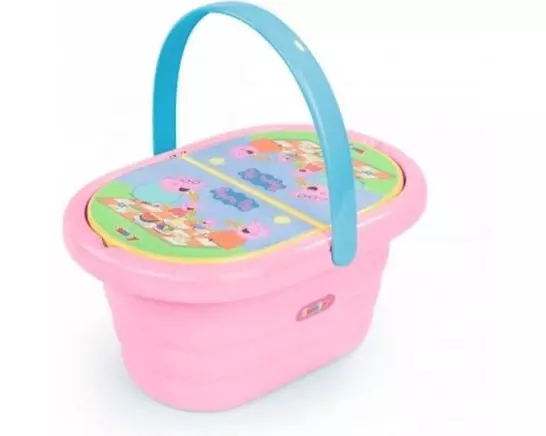 Smoby Spiel-Geschirr Peppa Picnic Basket