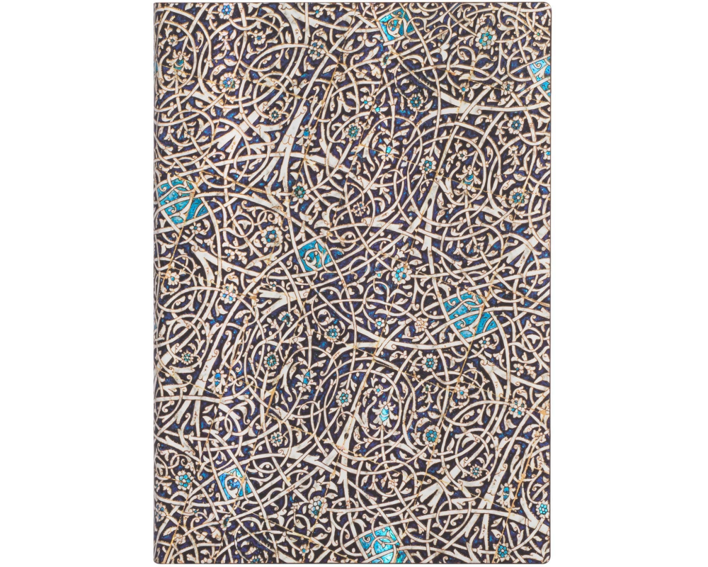 PAPERBLANKS Notizbuch Granada-Türkis Midi FB8216-3 liniert 176 Seiten