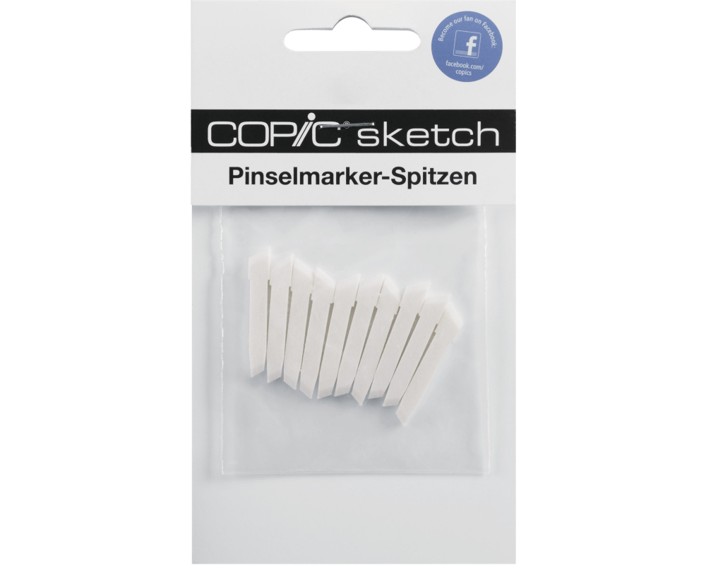 COPIC Ersatzspitze Sketch 21075MB Medium Broad, 10 Stück