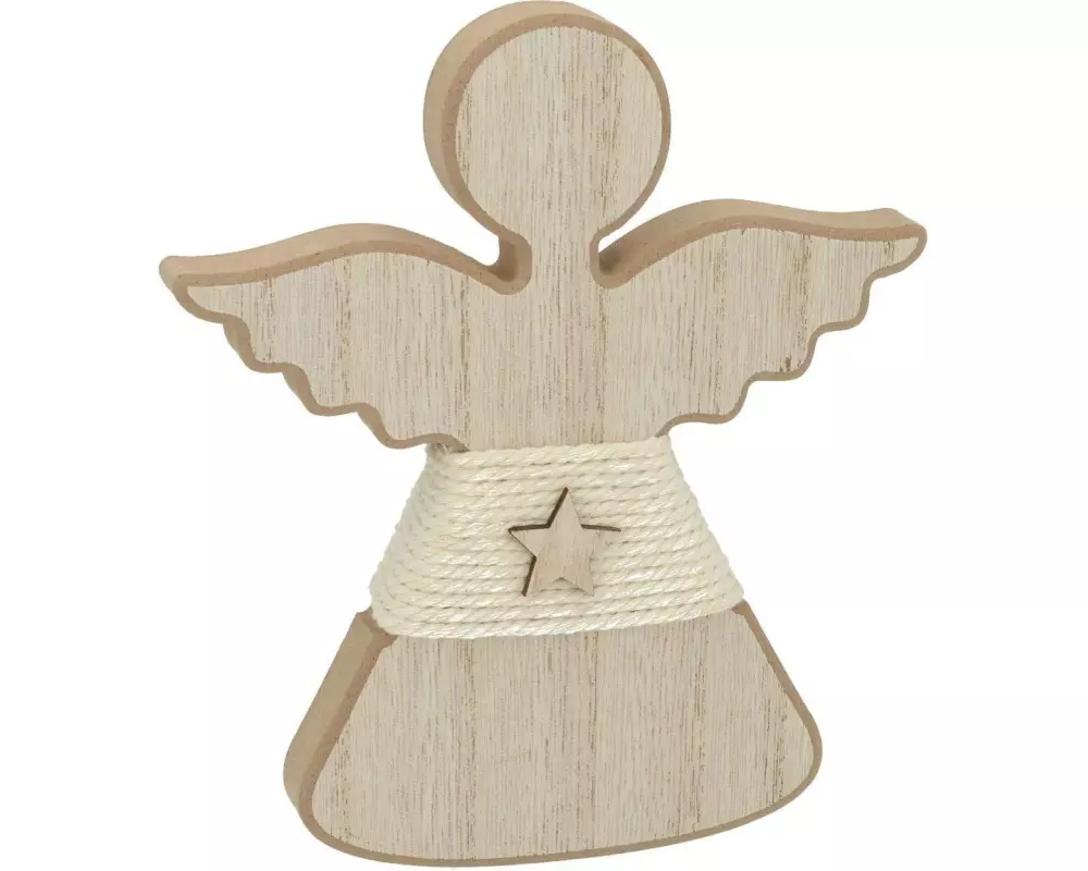 G. Wurm Weihnachtsfigur Engel 15 x 18 x 2 cm