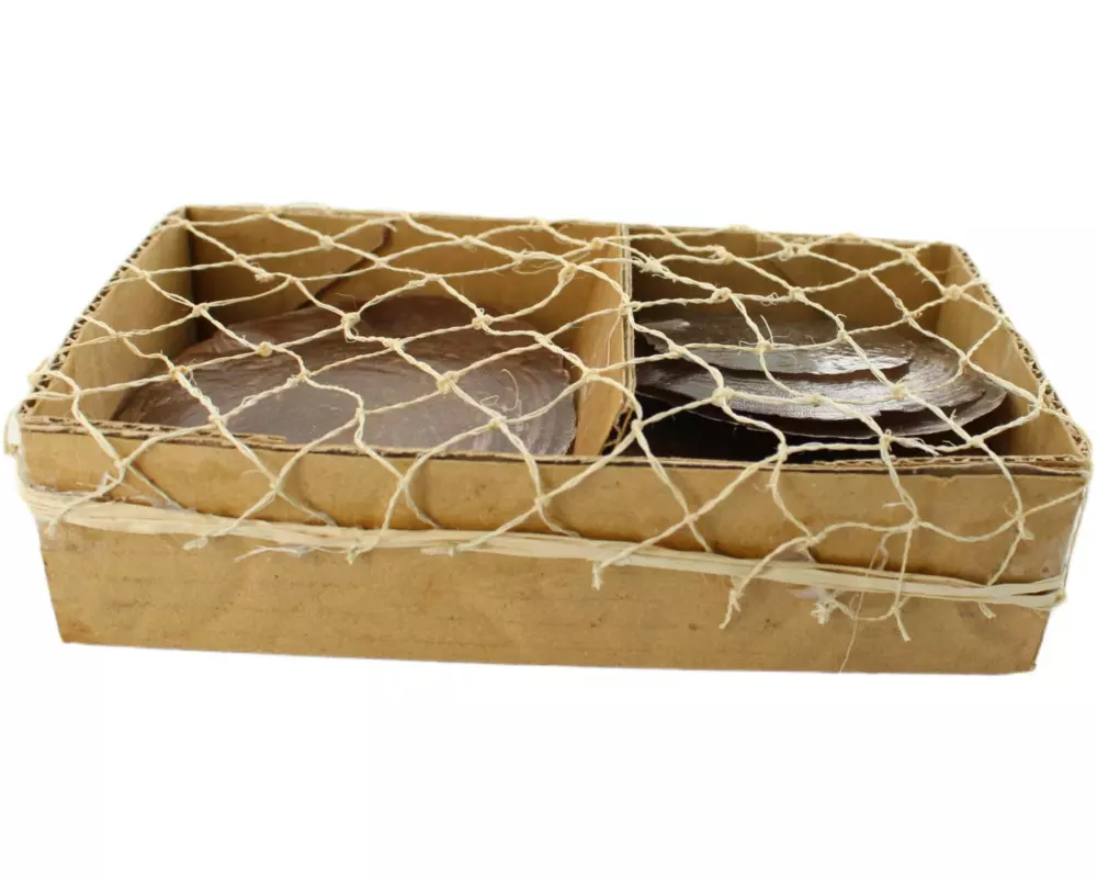 CHALET Aufsteller Capiz Muscheln Braun