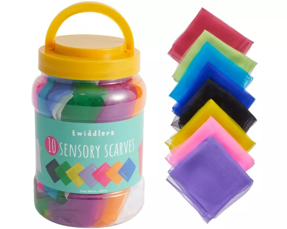 Twiddlers Jongliertücher 10, Stück