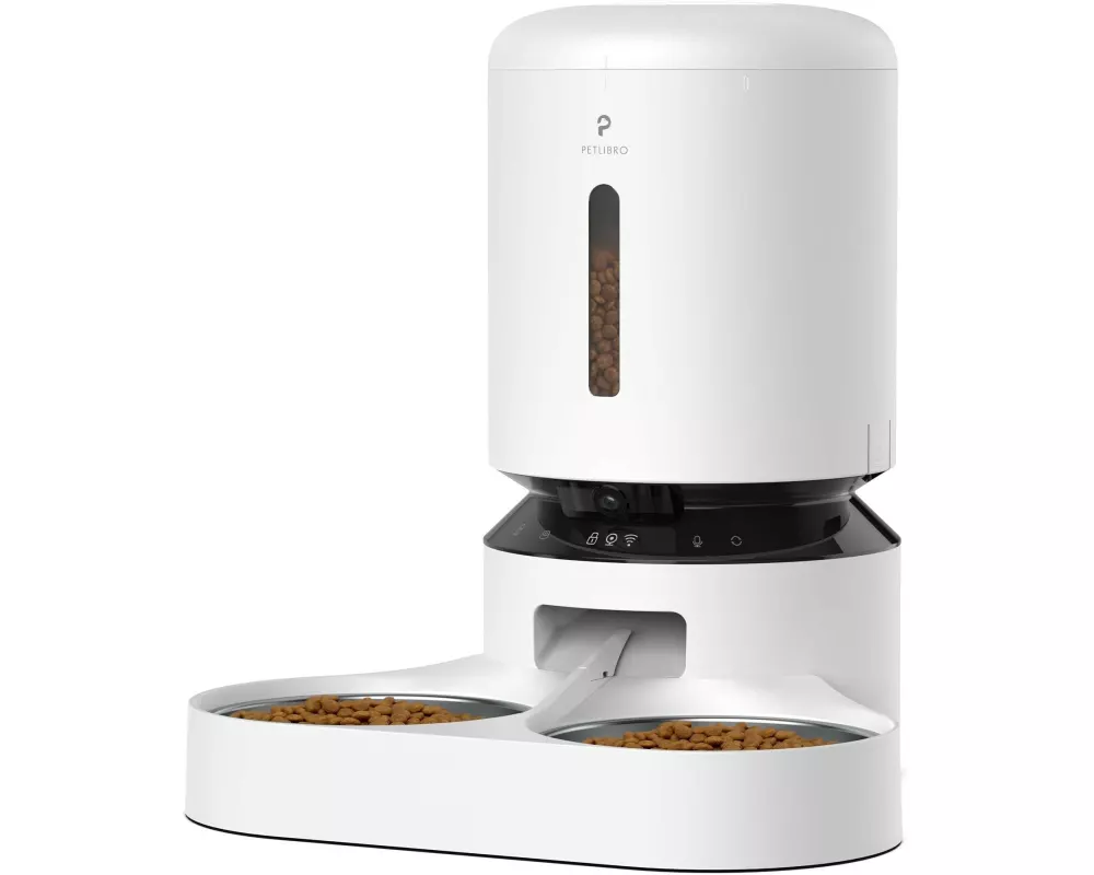 Petlibro Futterautomat Granary Camera Monitoring Dual Feeder 5l Weiss