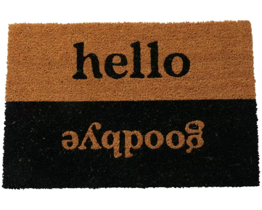 Boltze Fussmatte Hello Goodbye 40 cm x 60 cm