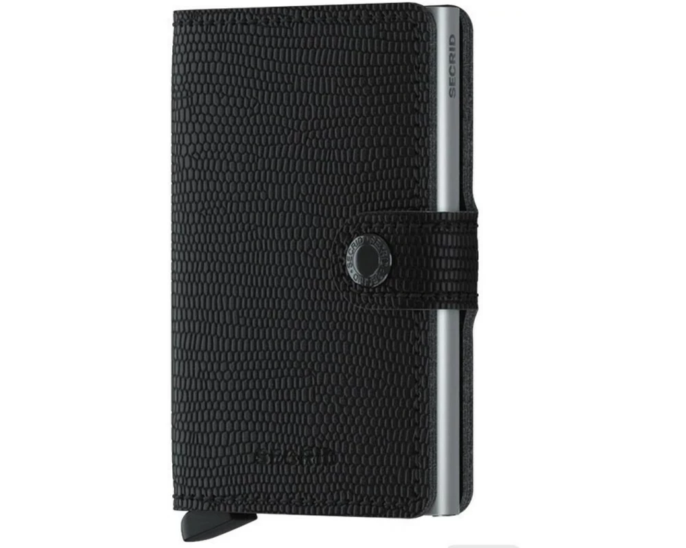 SECRID Portemonnaie Smart Wallet Miniwallet Rango Schwarz