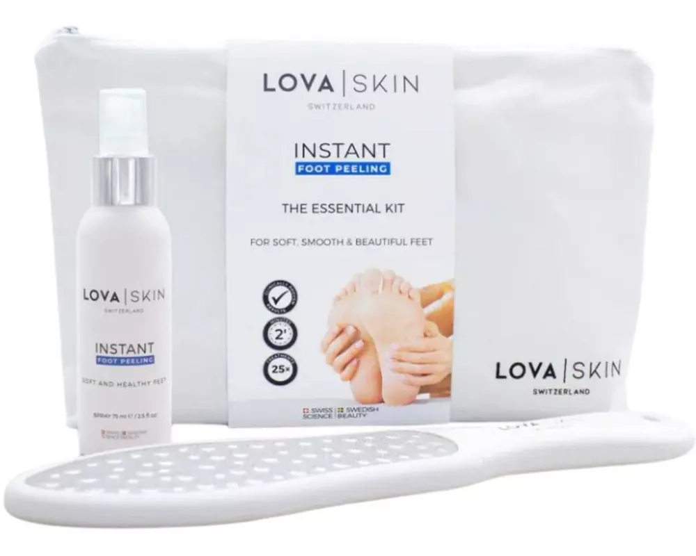 LOVASKIN Fusspflege Instant Essential Kit weiss 100 ml