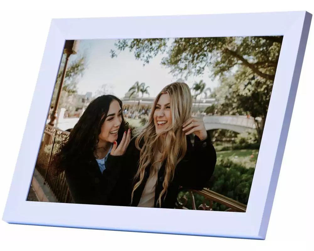 PIXIE Digitaler Bilderrahmen 10.1 " Blau