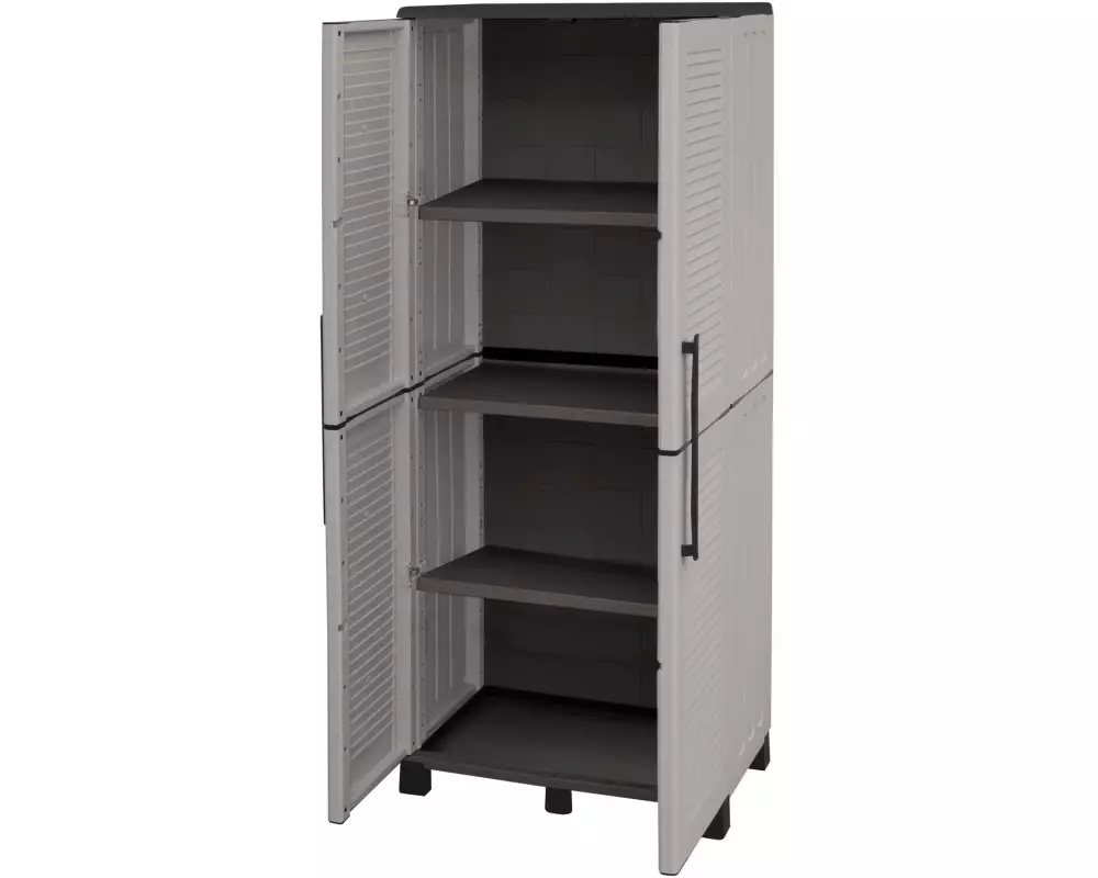 Art Plast Gartenschrank Family F70/TP, Hellgrau