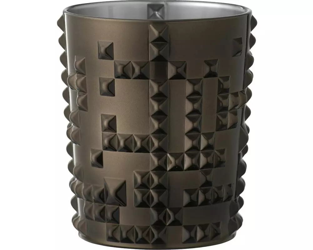 Nachtmann Punk Becher Gun Metal 348 ml, 1 Stück, Transparent