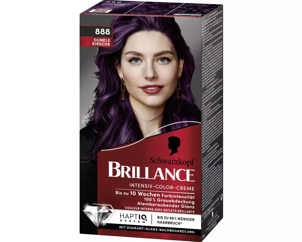 Schwarzkopf BRILLANCE Haarcoloration 888 Dunkle Kirsche