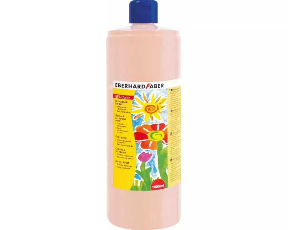 Eberhard Faber Temperafarben Efacolor, 1000 ml, Beigerot