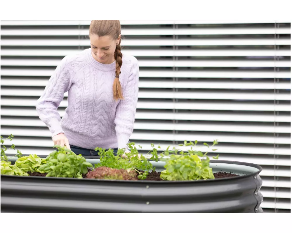 WESTMANN Hochbeet Grow Faster Anthrazit