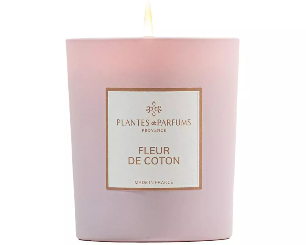 Plantes & Parfums Duftkerze Baumwollblüte 180 g