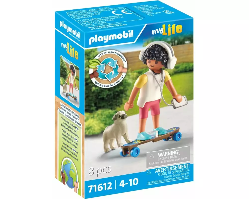 Playmobil My Life Junge mit Hund 71612