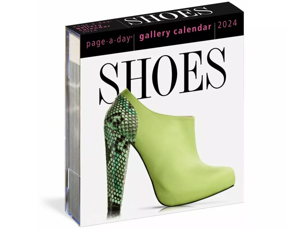 Shoes Page-A-Day Gallery Calendar 2024