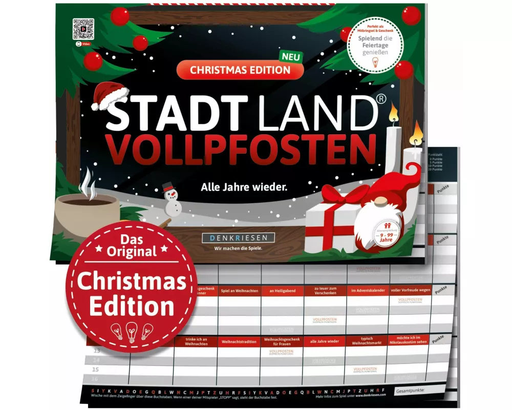 DENKRIESEN - STADT LAND VOLLPFOSTEN - CHRISTMAS EDITION - "Alle Jahre wieder."
