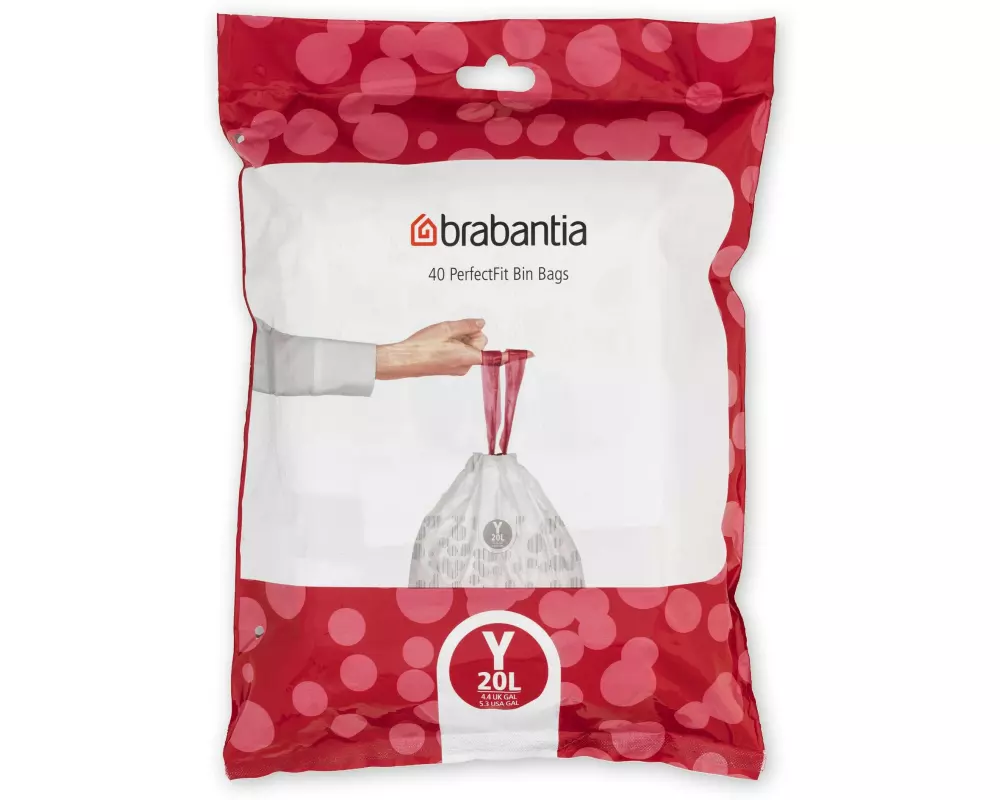 Brabantia Kehrichtsack PerfectFit Y 20 l, 40 Stück