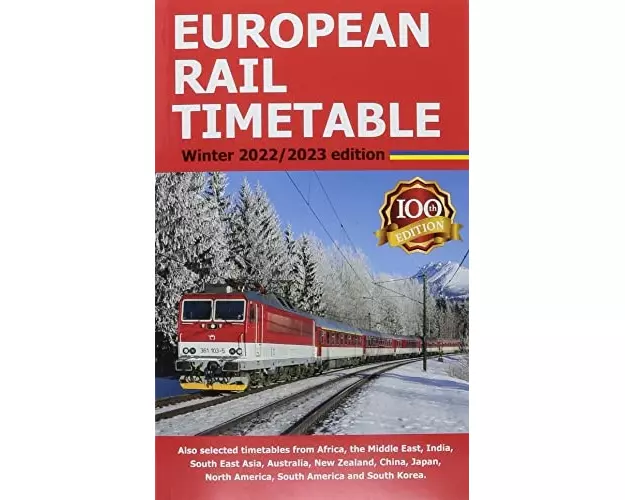 European Rail Timetable Winter 2022/2023