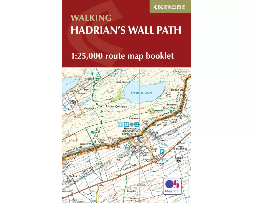Hadrian's Wall Path Map Booklet