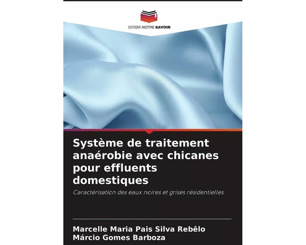 Système de traitement anaérobie avec chicanes pour effluents domestiques
