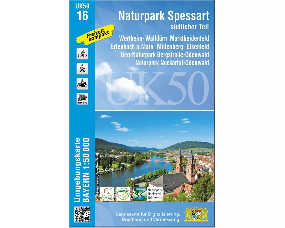 UK50-16 Naturpark Spessart südlicher Teil