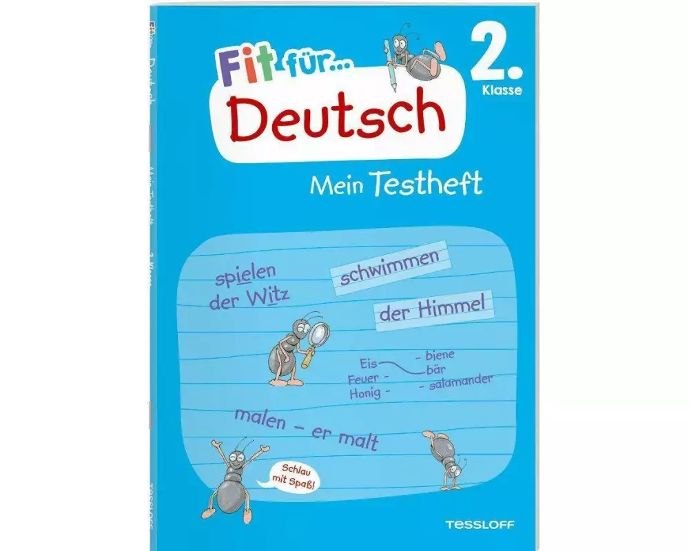 Fit für Deutsch 2. Klasse. Mein Testheft