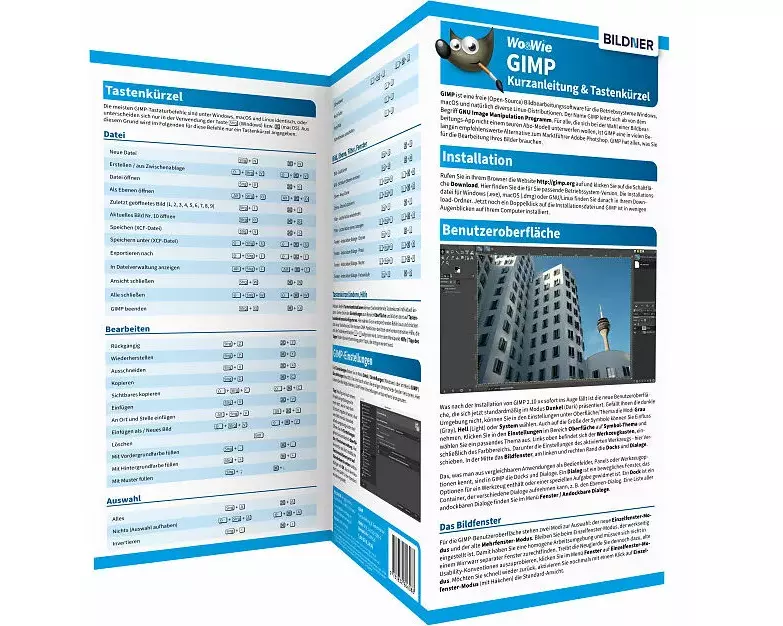 GIMP - Kurzanleitung & Tastenkürzel