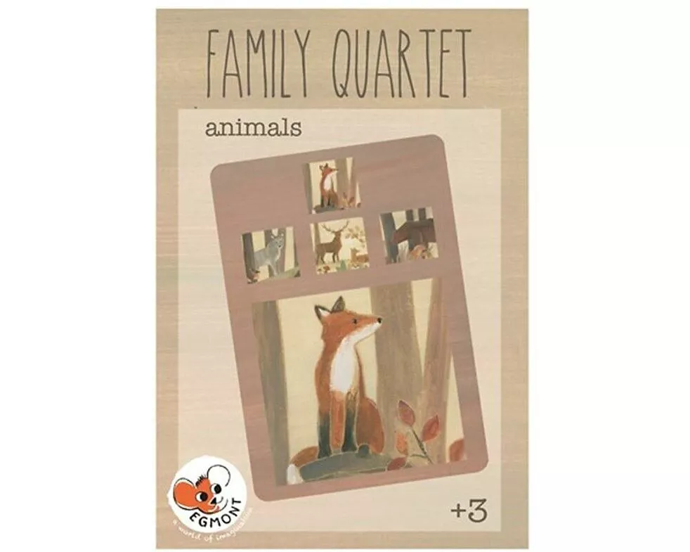 Familien-Quartett Tiere