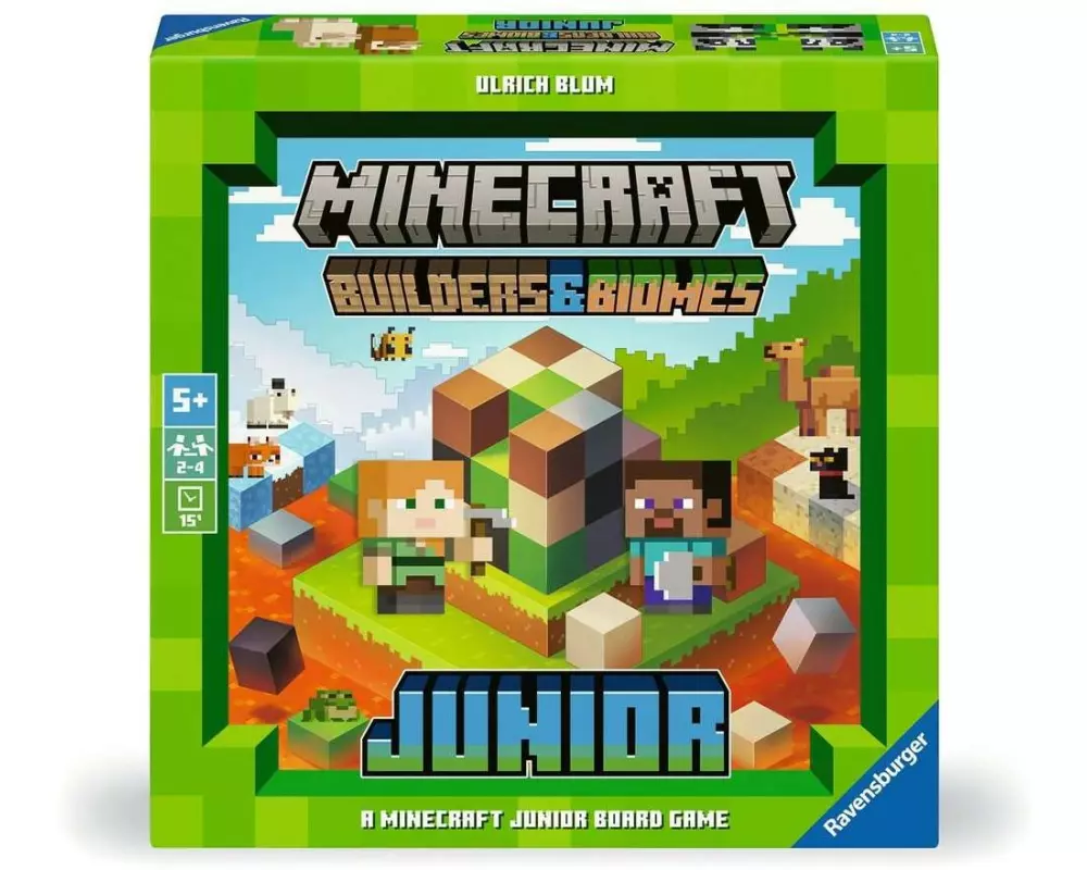 Ravensburger Kinderspiel Minecraft Builders and Biomes Junior