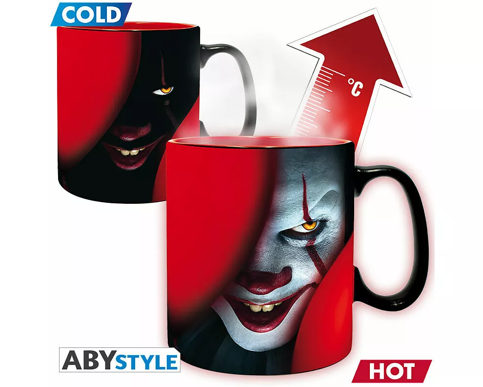 IT Tasse. Heat Change 460 ml Pennywise "Time to float"