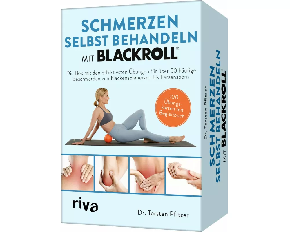 Schmerzen selbst behandeln mit BLACKROLL – Kartenset