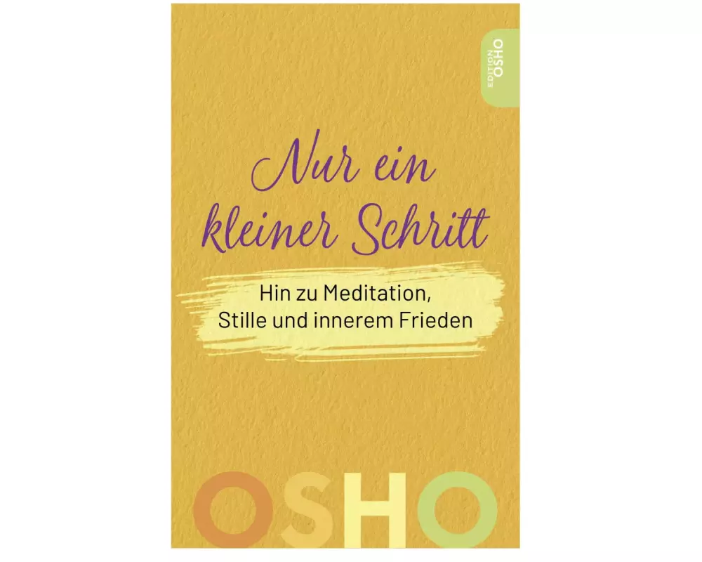 Nur ein kleiner Schritt