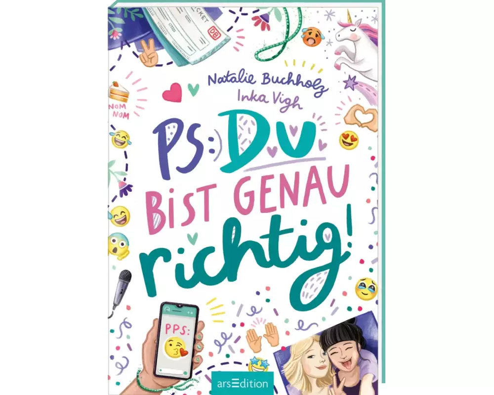 PS: Du bist genau richtig! (PS: Du bist die Beste! 2)