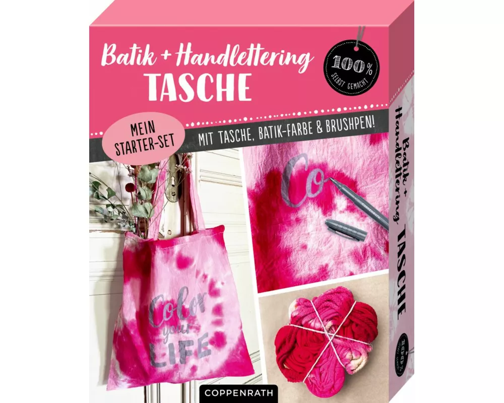 Mein Batik + Handlettering Starter-Set