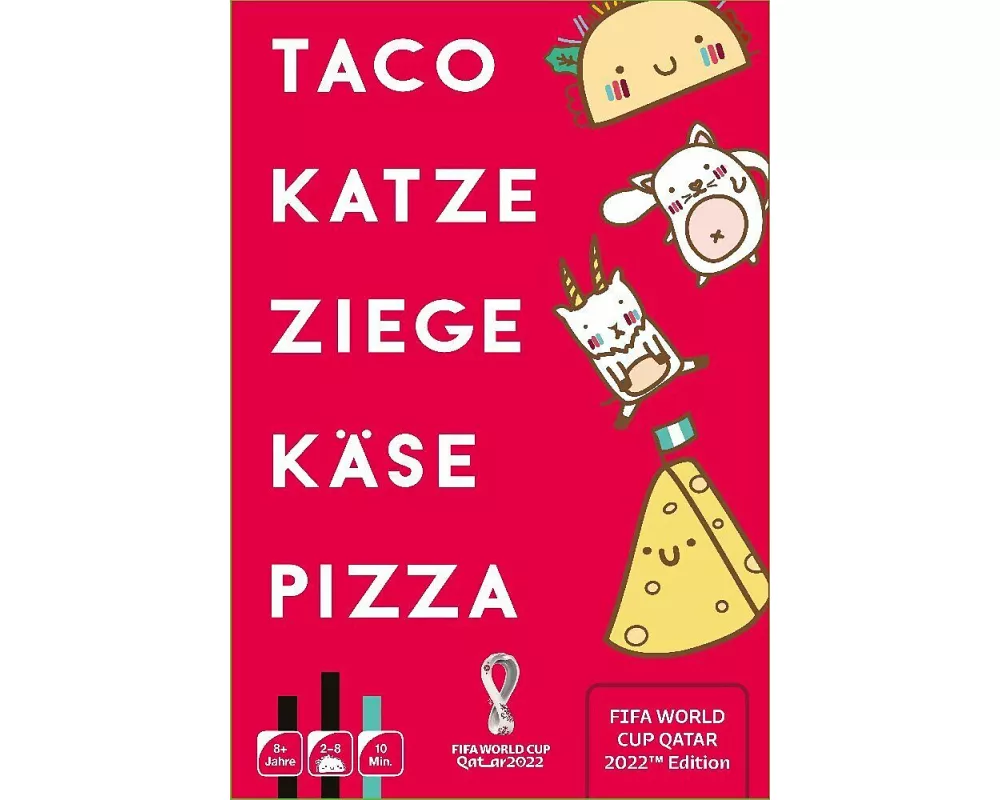 Taco Katze Ziege Käse Pizza