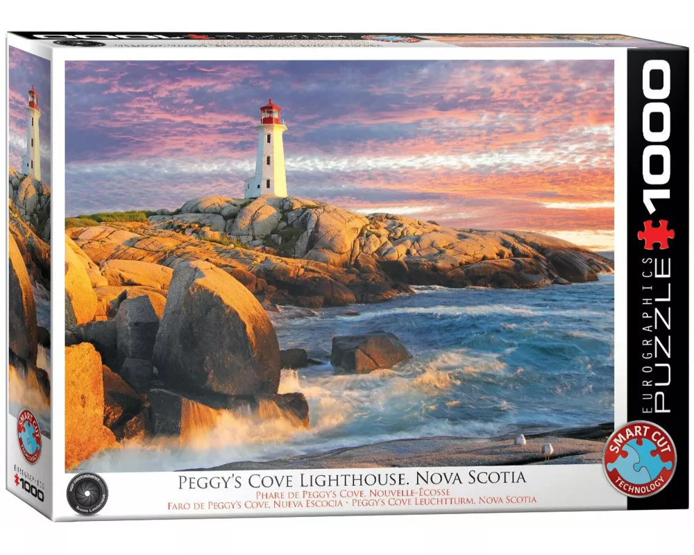 Puzzle 1000 Teile - Peggy Cove Lighthouse N.Scotia