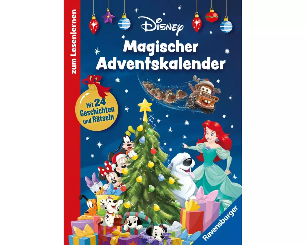 Disney - Magischer Adventskalender zum Lesenlernen