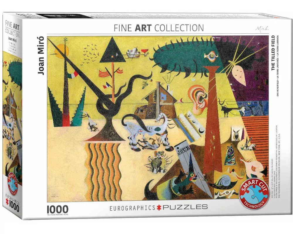 The Tilled Field by Joan Miro