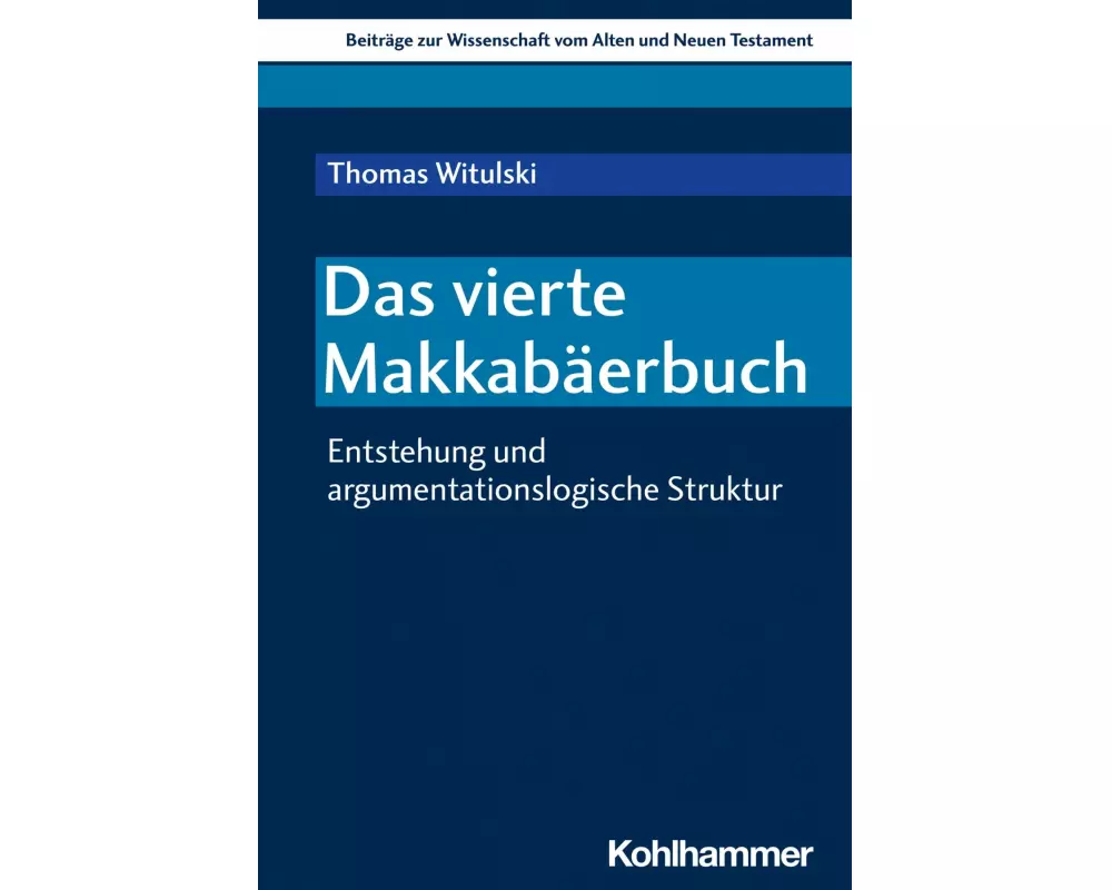 Das vierte Makkabäerbuch