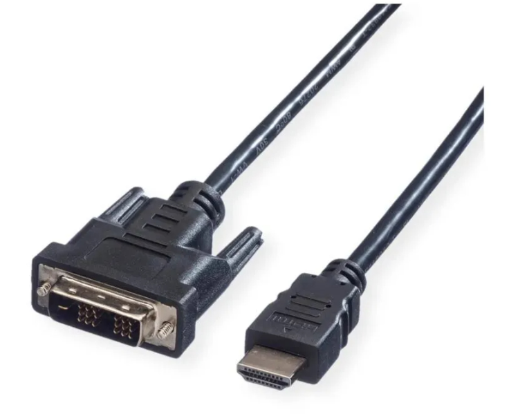SCHOENENBERGER DVI to HDMI Cable 90.007/11.99.5522 2.0m black