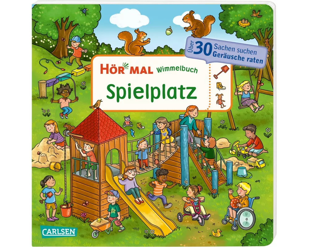 Hör mal (Soundbuch): Wimmelbuch: Spielplatz