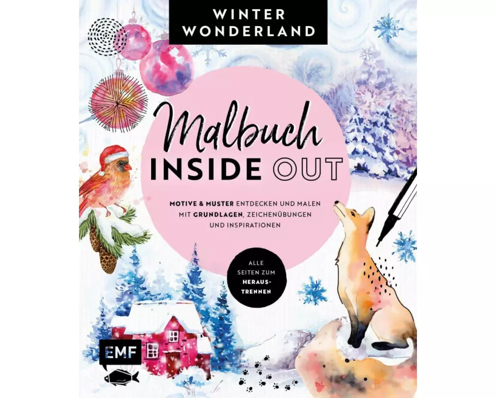 Malbuch Inside Out: Winterwonderland