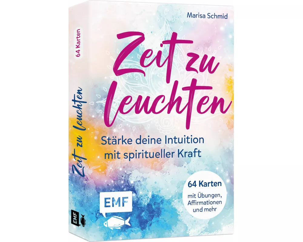 Kartenbox: Zeit zu leuchten – Stärke deine Intuition mit spiritueller Kraft