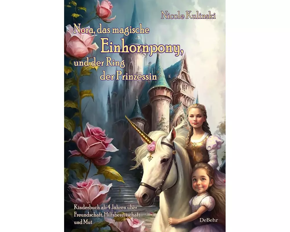Nora, das magische Einhornpony, und der Ring der Prinzessin - Kinderbuch ab 4 Jahren über Freundschaft, Hilfsbereitschaft und Mut