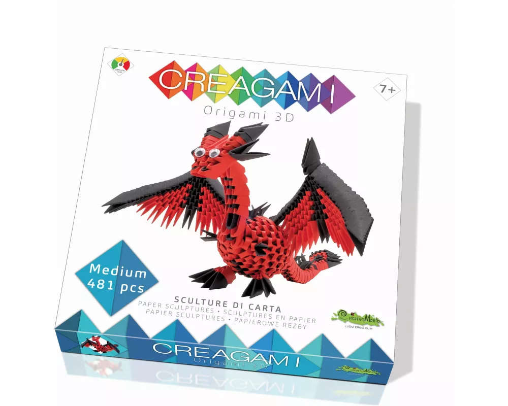 CREAGAMI - Origami 3D Drachen 481 Teile