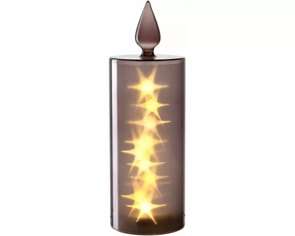 Leonardo Kerze Silenzio LED, 30 cm, Grau