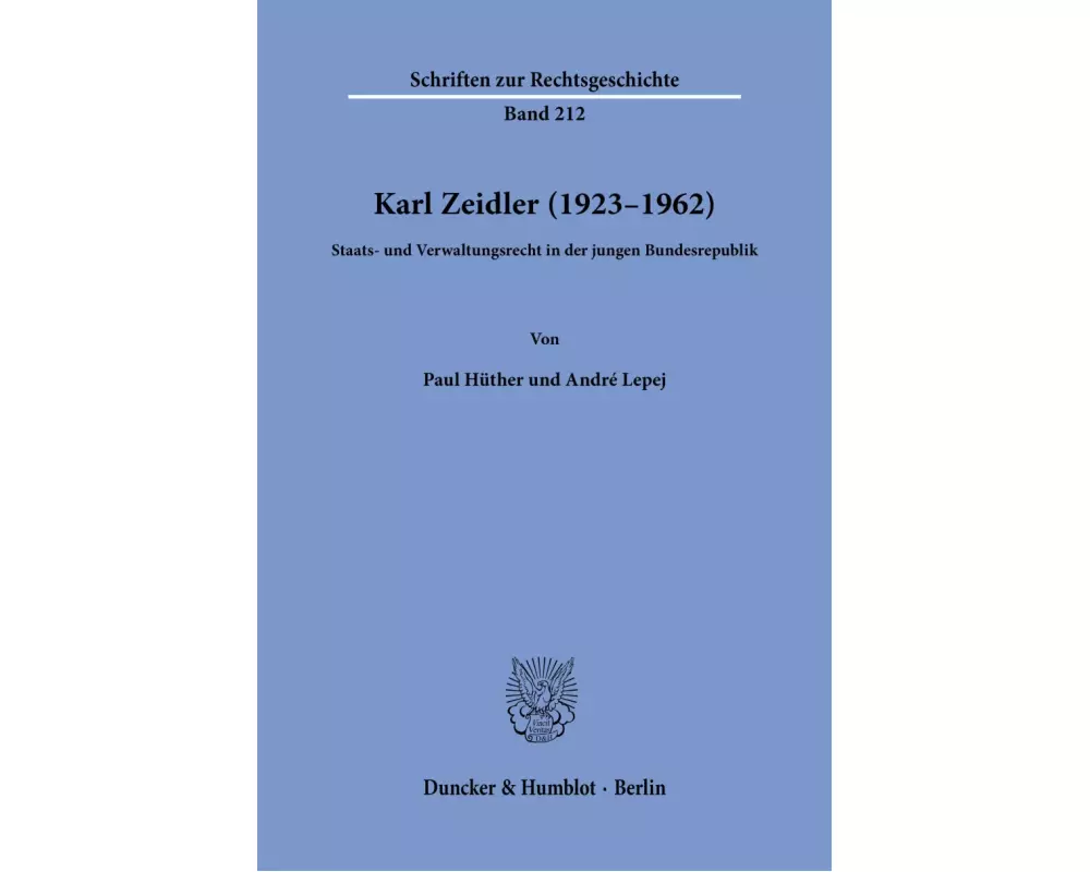 Karl Zeidler (1923-1962)